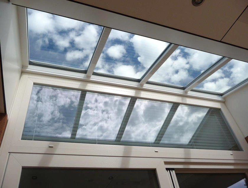 Zonwering voor lichtstraat